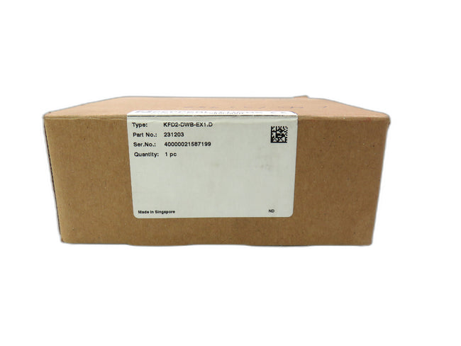 PEPPERL+FUCHS 231203 KFD2-DWB-EX1.D   New