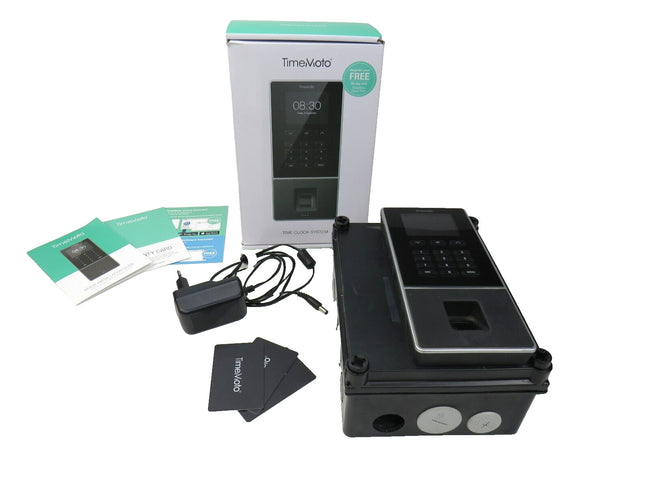 Timemoto  TM-626  Employee Time Clock (Fingerprint/RFID Badge /PIN)