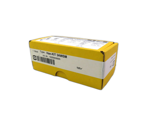 HARTING  HAN-KIT-3AGM 3AWSM 10205030001    New