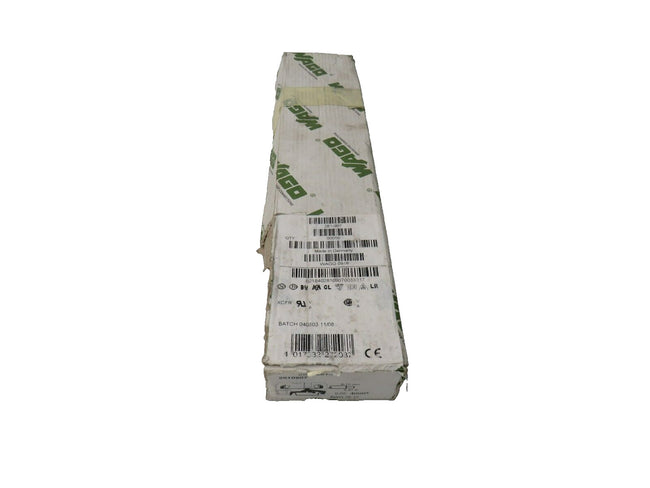 WAGO 281-907 Conductor Ground Terminal Block 4,00 mm2 Green-Yellow 50 PCS    New