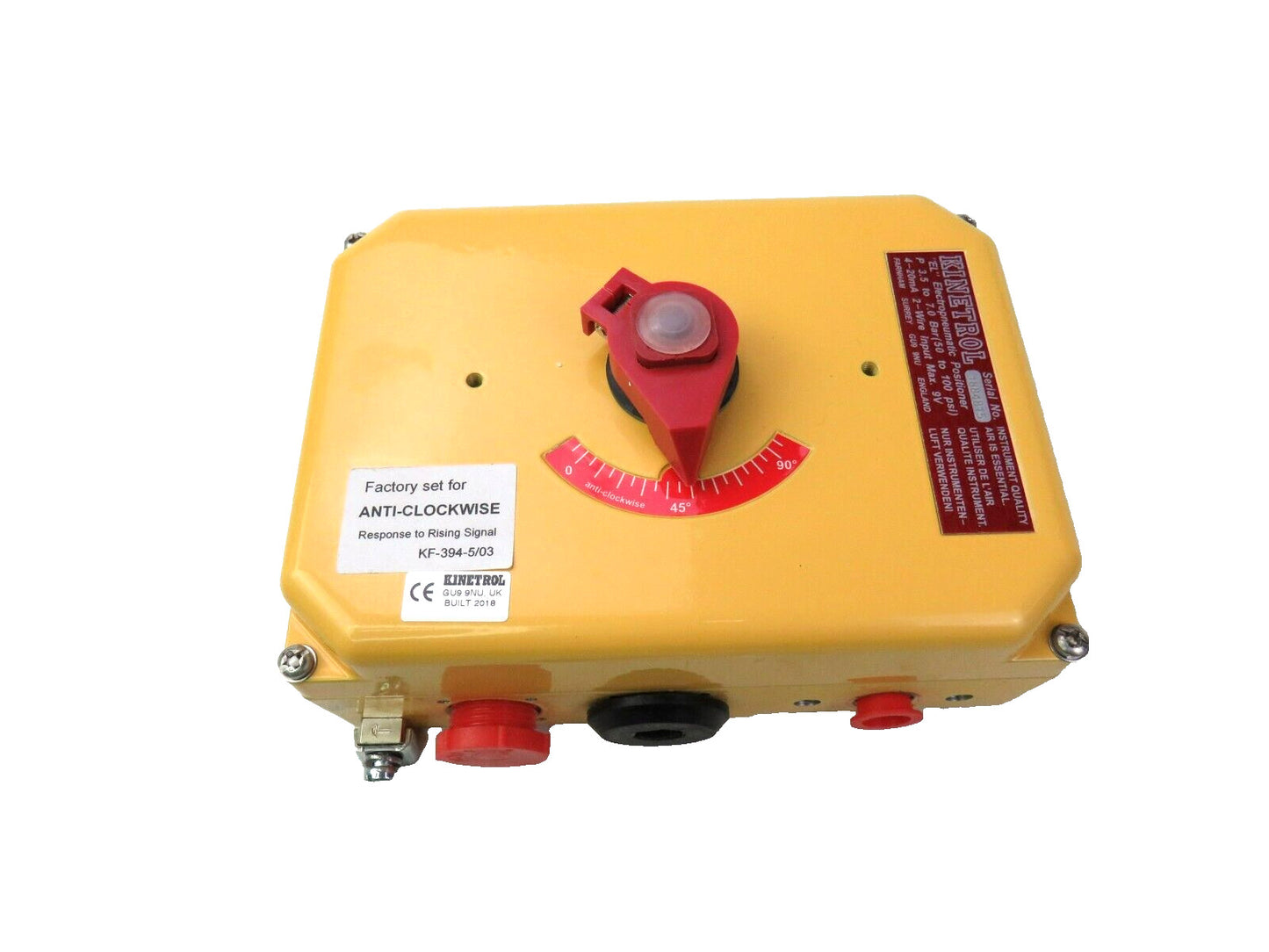 KINETROL KF 394-5/03 KF394-5/03 AP Positioner KF 394-5/03    New