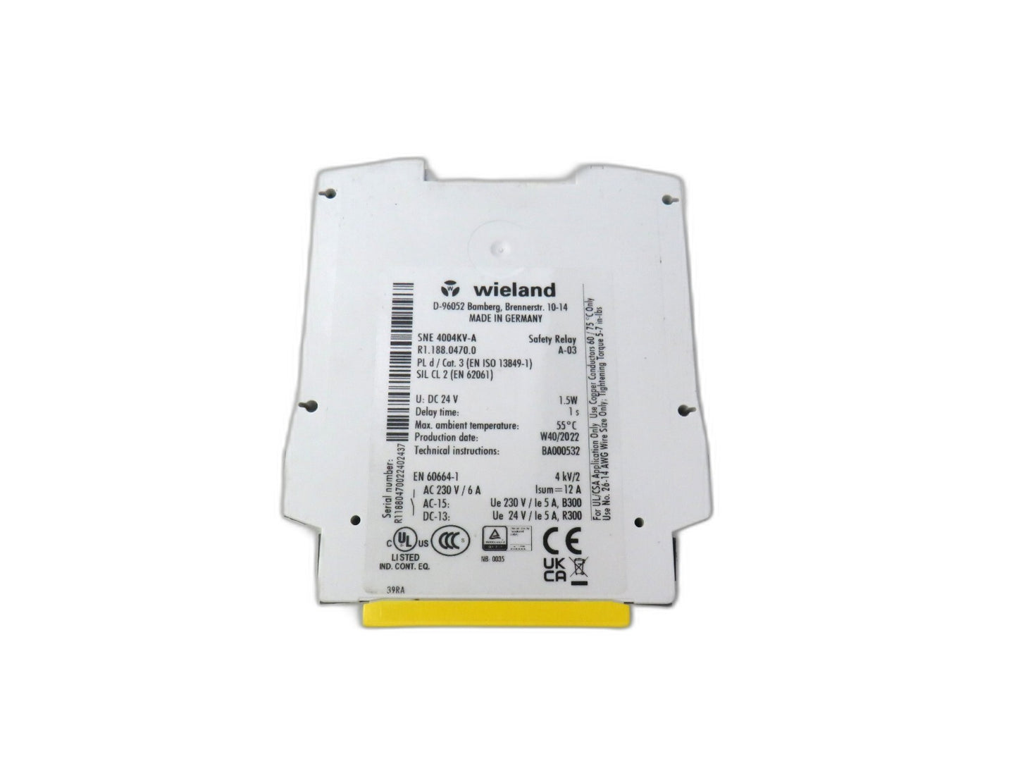 WIELAND R1.188.0470.0