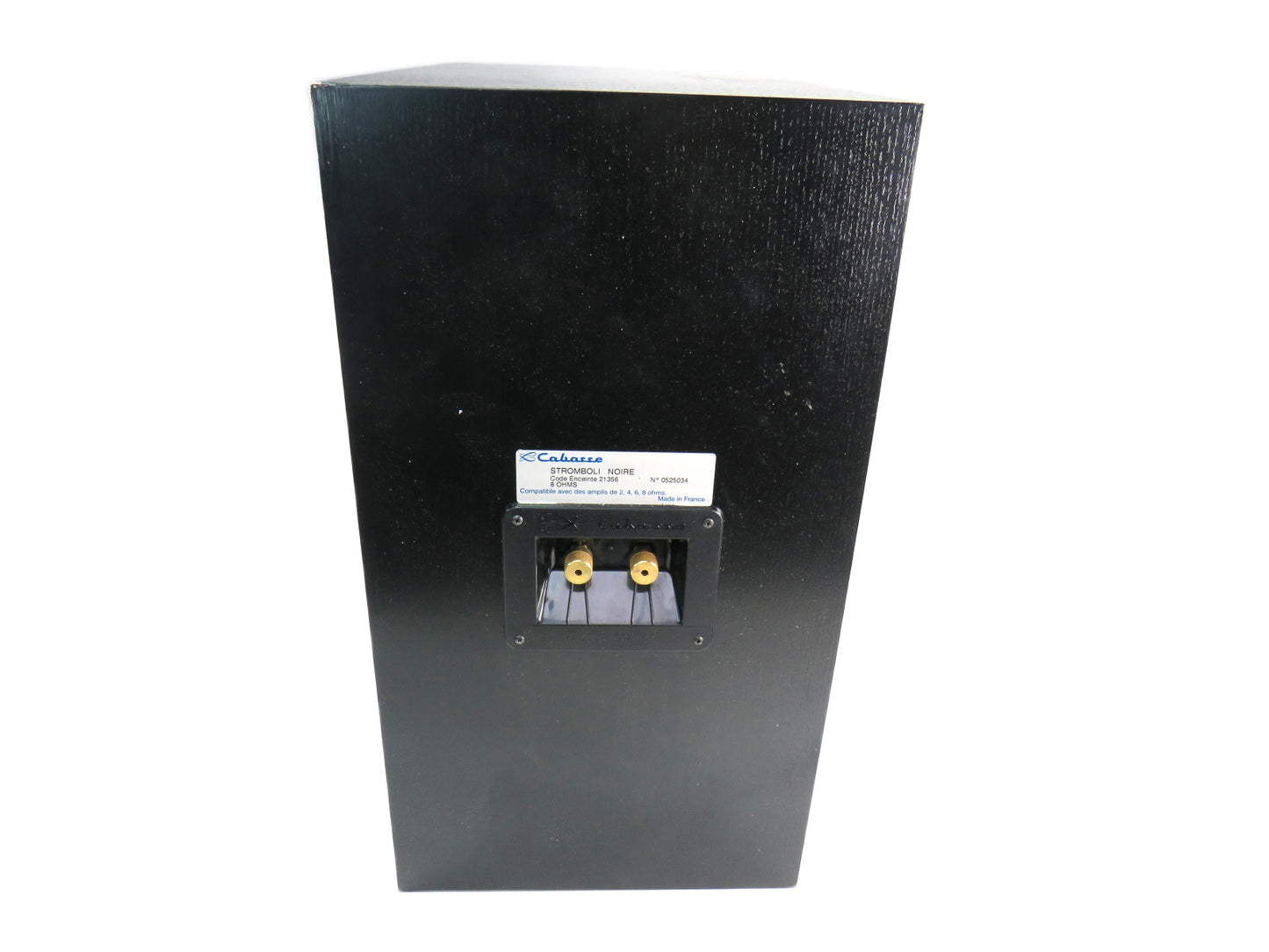 Cabasse STROMBOLI NOIRE 21356 8 OHMS ENCEINTE SPEAKER