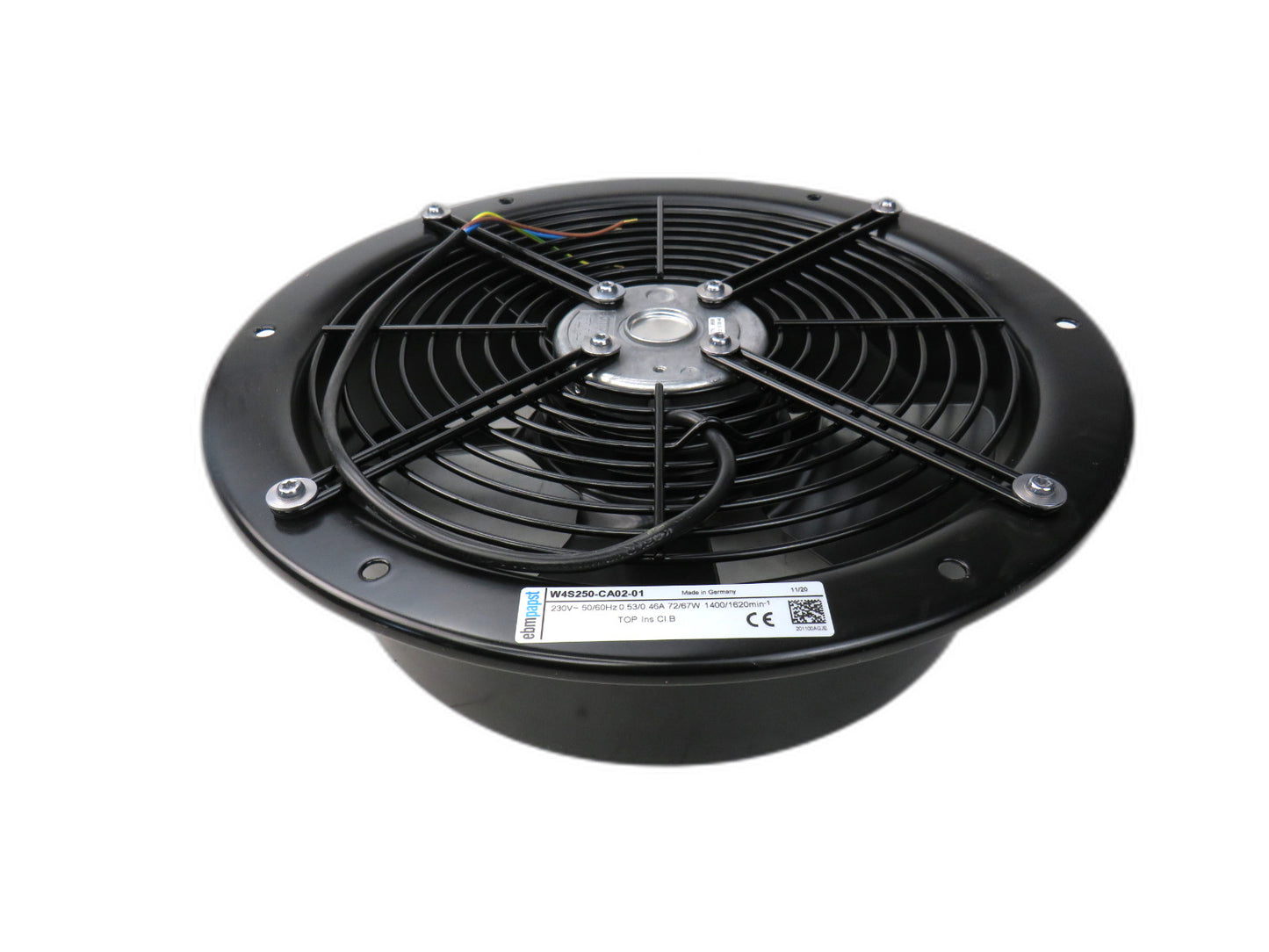 EBM PAPST EBMPAPST W4S250-CA02-01 230VAC    New