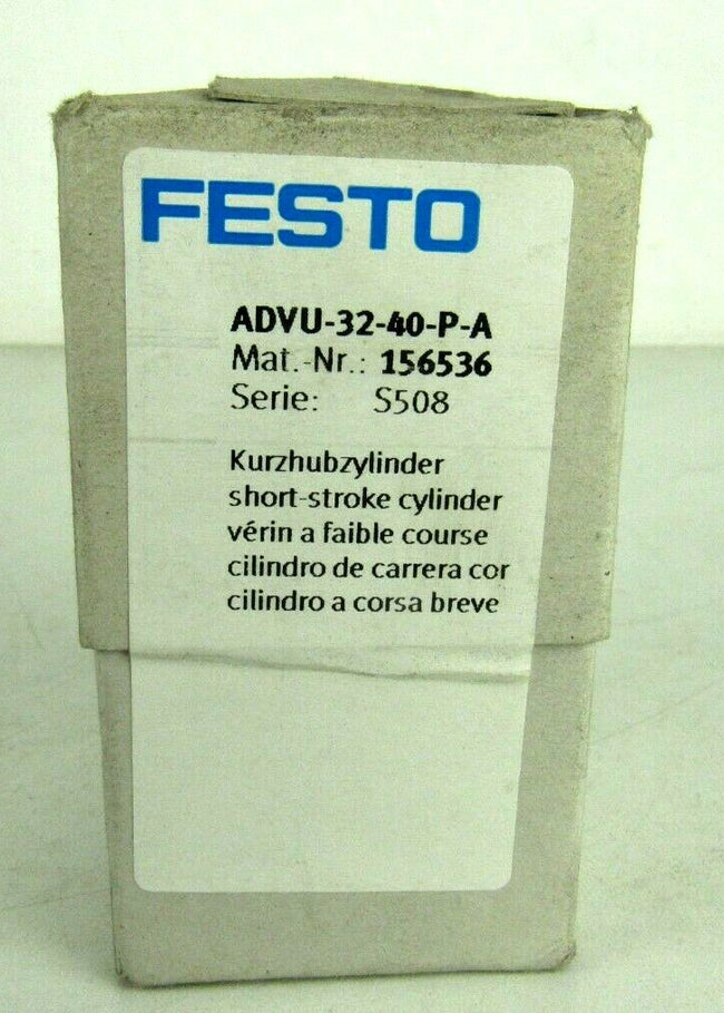 FESTO ADVU-32-40-P-A 156536 Double Acting Compact Cylinder NEW