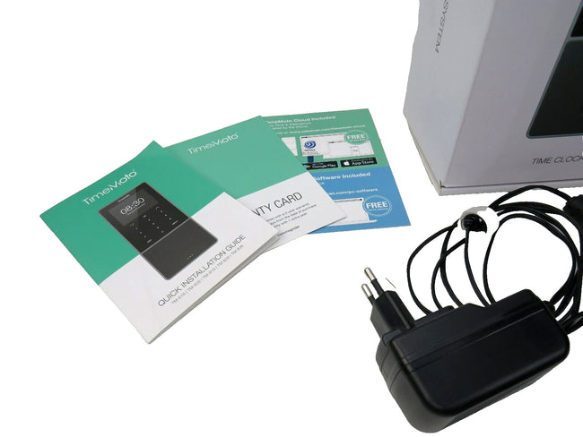 Timemoto  TM-626  Employee Time Clock (Fingerprint/RFID Badge /PIN)