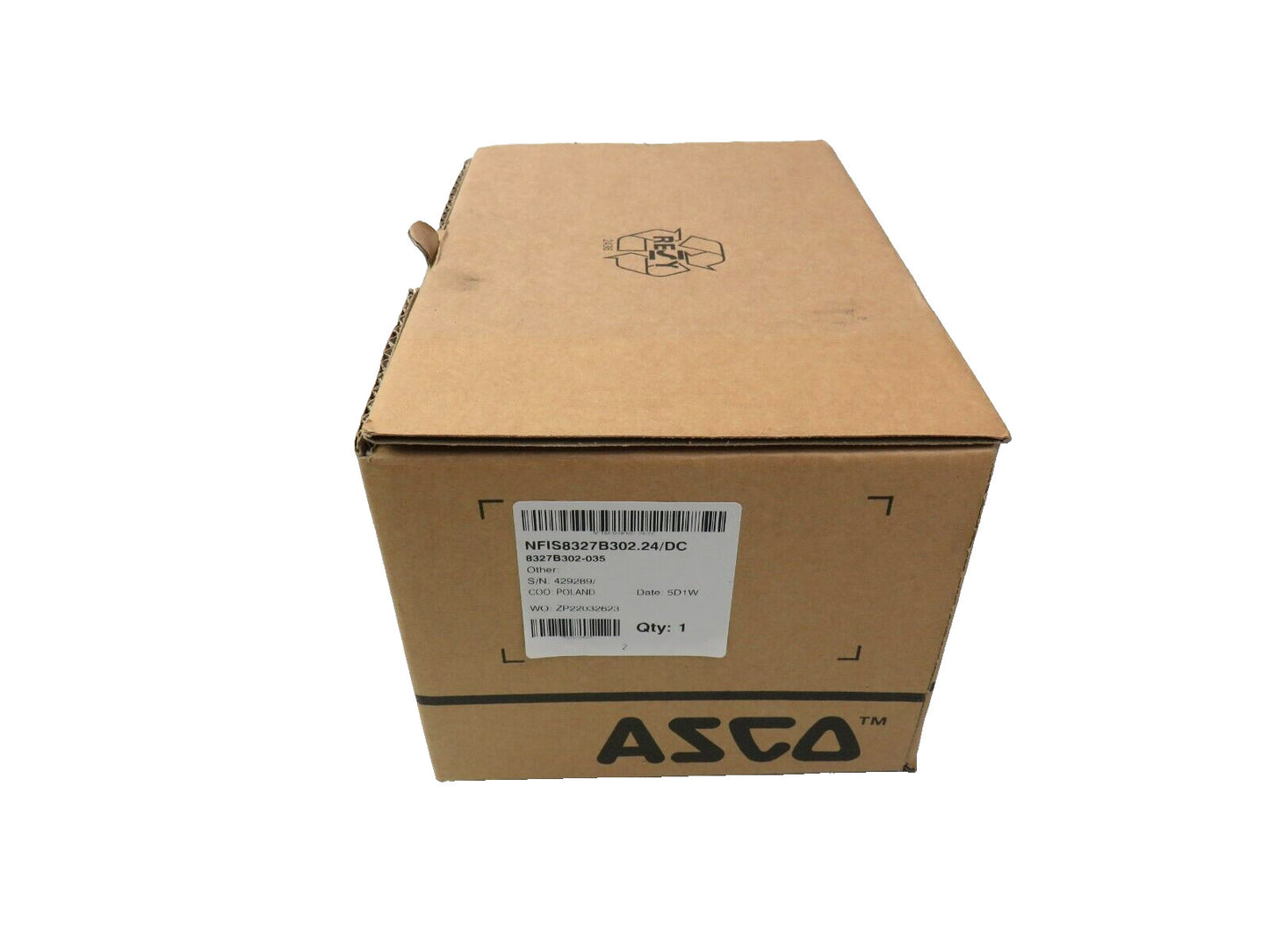 ASCO NFIS8327B302  SOLENOID VALVE    New