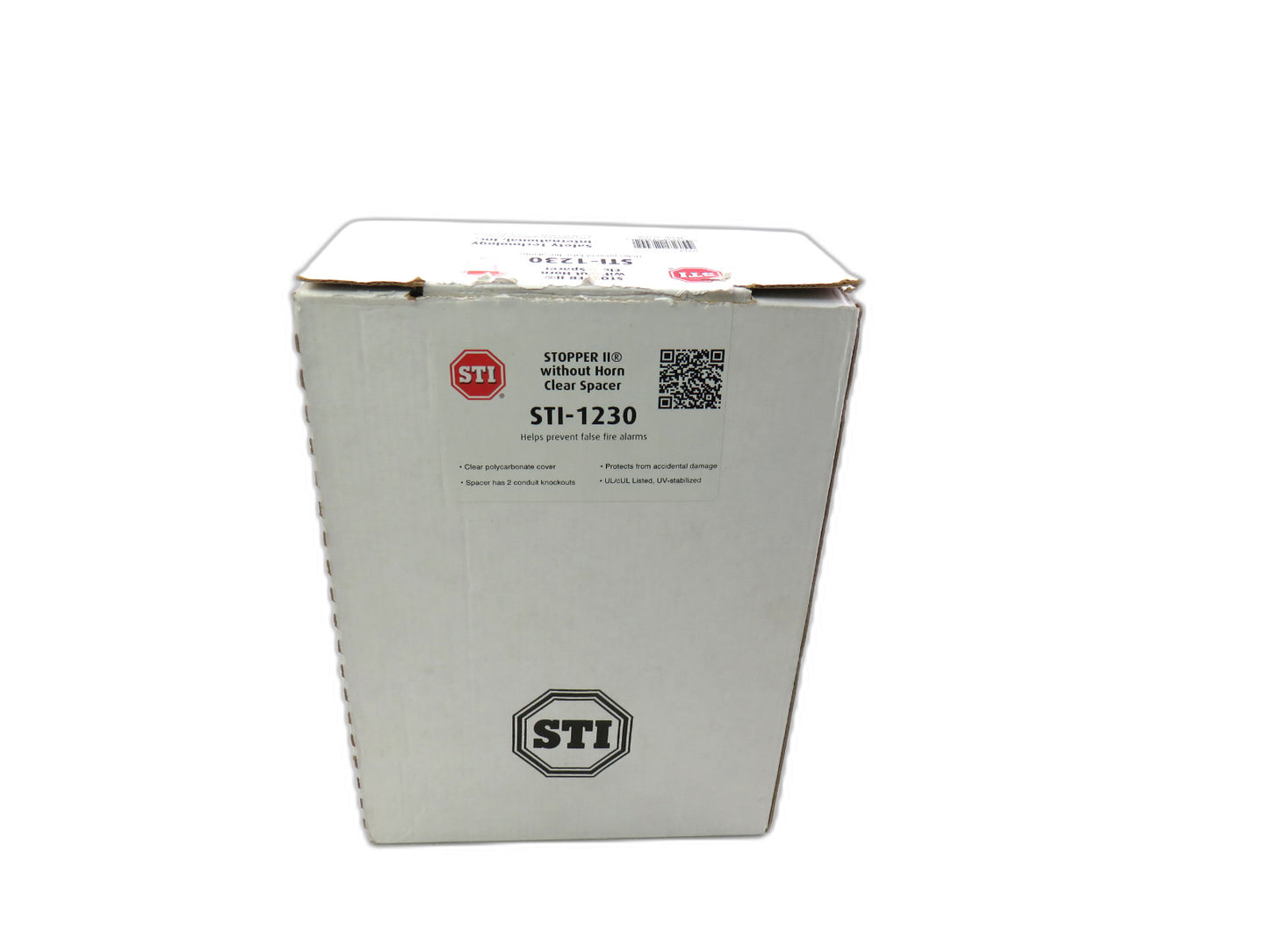 SAFETY TECHNOLOGY INTERNATIONAL STI-1230 Stopper II Spacer Fire Alarm Cover New