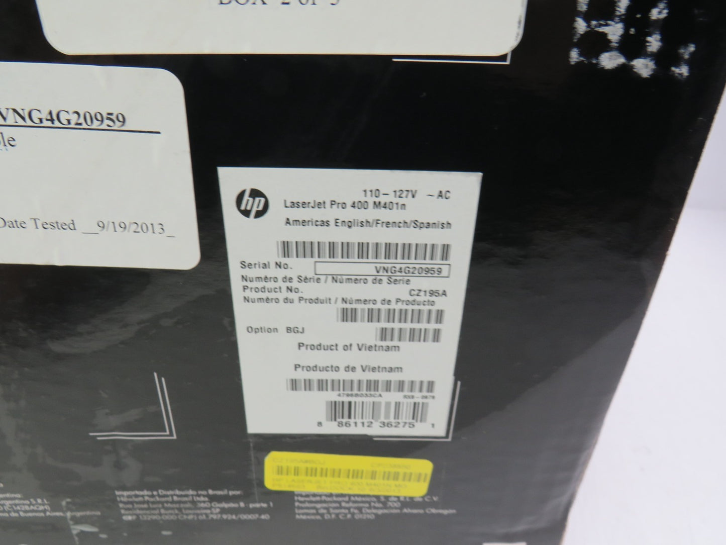 HP M401N LaserJet Pro 400 M401 CZ195A New