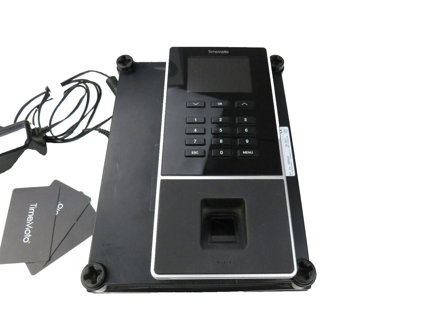 Timemoto  TM-626  Employee Time Clock (Fingerprint/RFID Badge /PIN)