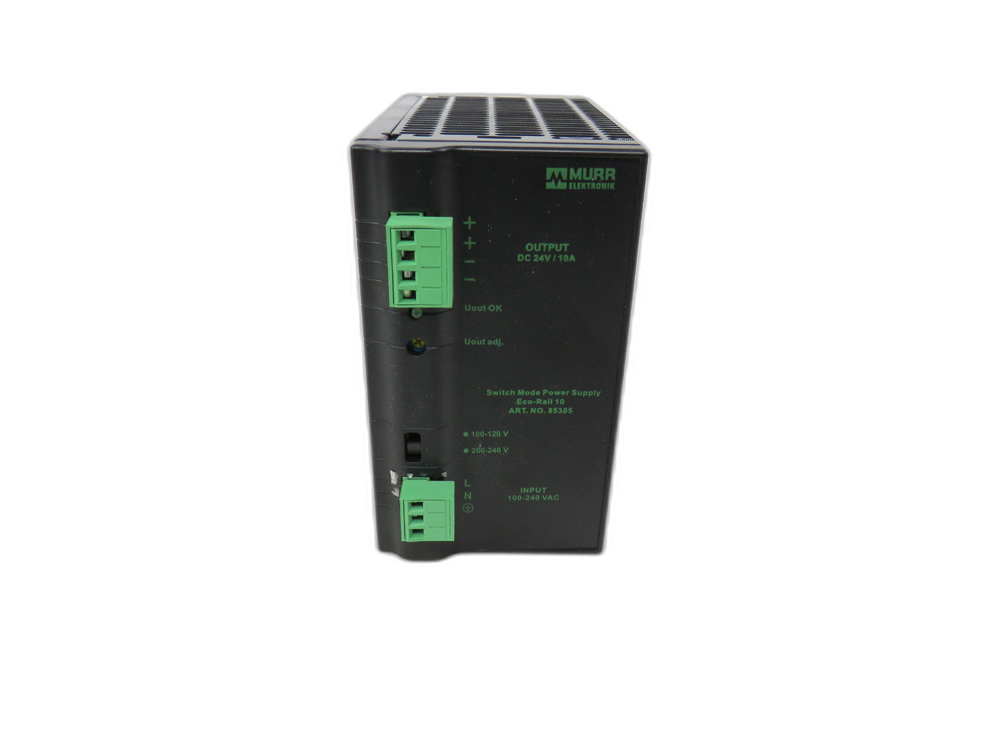 MURR ELEKTRONIK  85305  10-100-240/24 SWITCHING MODE POWER SUPPLY