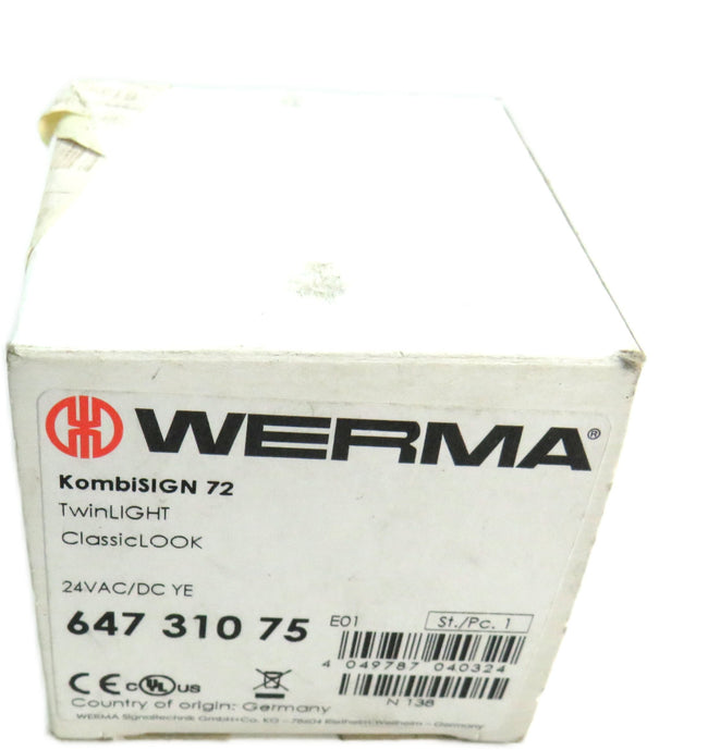 WERMA 647 310 75 64731075  Tower Light Module Multimode, 24VAC/DC    New