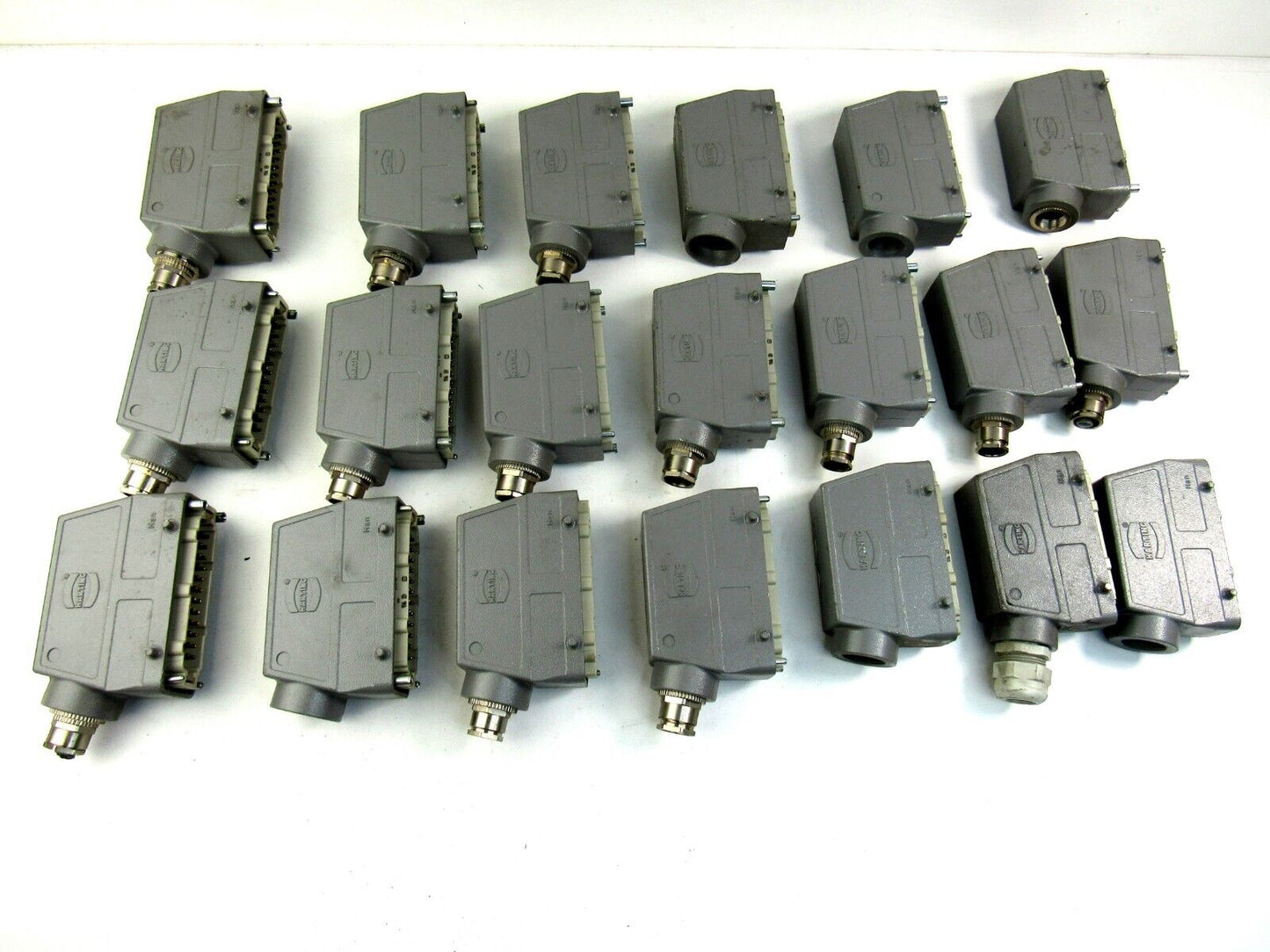 Harting Han 24 E-M connector male  Lot of 20