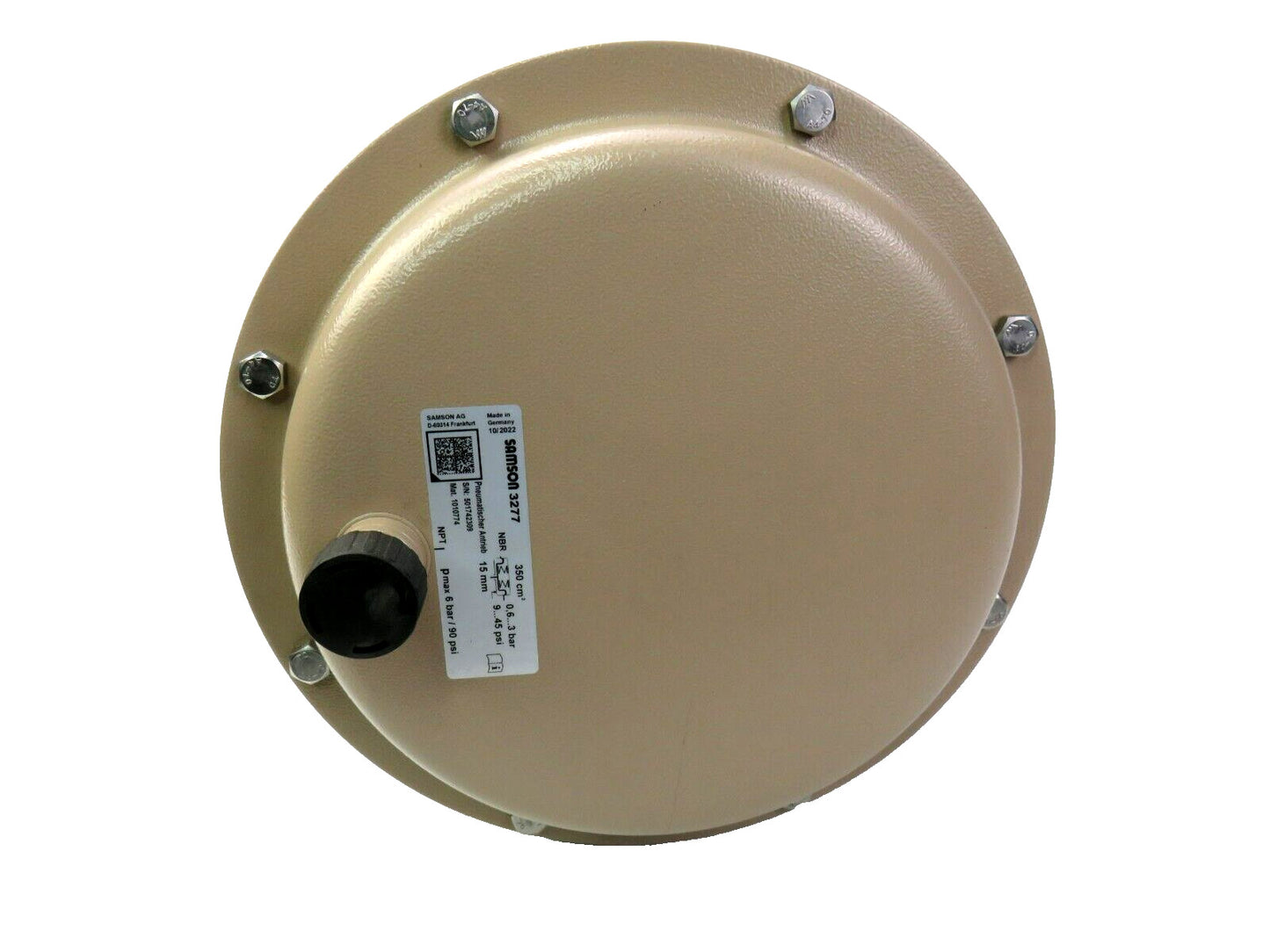 SAMSON 3241-7 A351CF8M + 3730-3 + 3277 350 CM² + 3241 Pneumatic Actuator    New