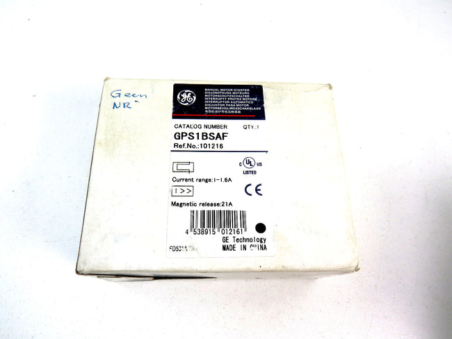 GE GPS1BSAF 101216 GENERAL ELECTRIC    New