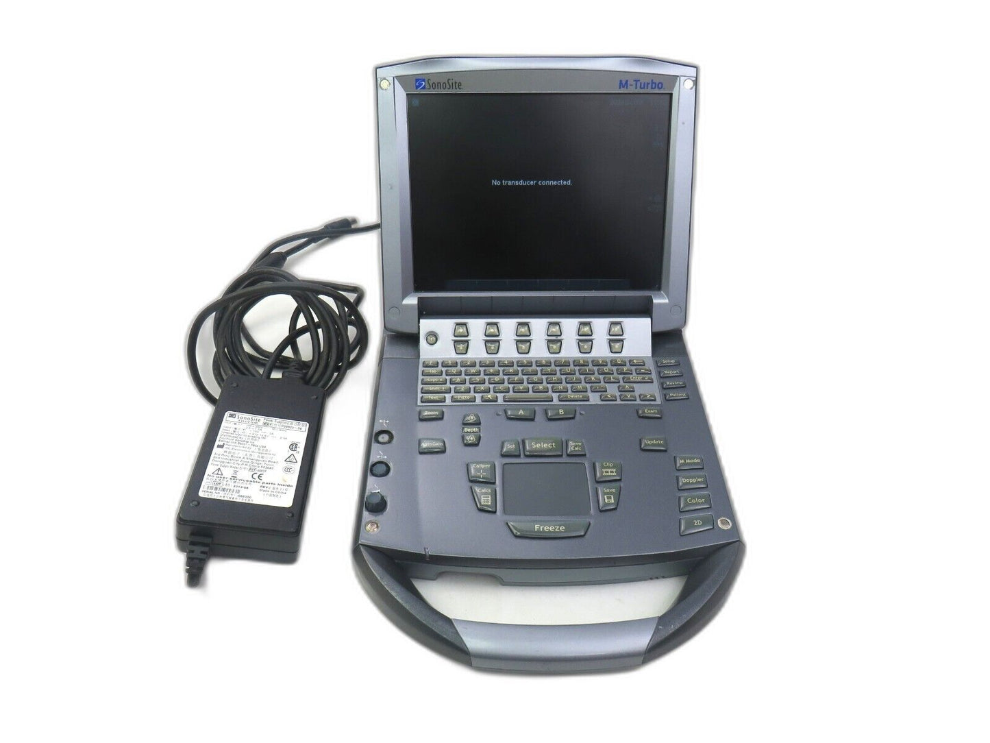SONOSITE P08189-75 M-TURBO ULRASOUND SYSTEM P10401-02 DOCK