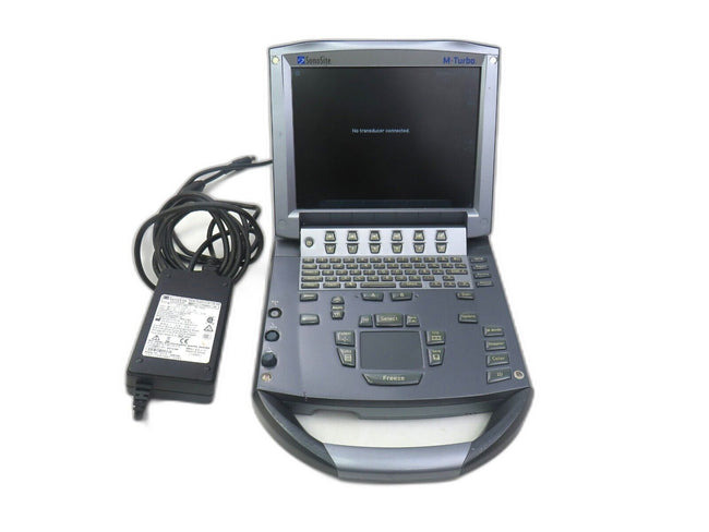 SONOSITE P08189-75 M-TURBO ULRASOUND SYSTEM P10401-02 DOCK