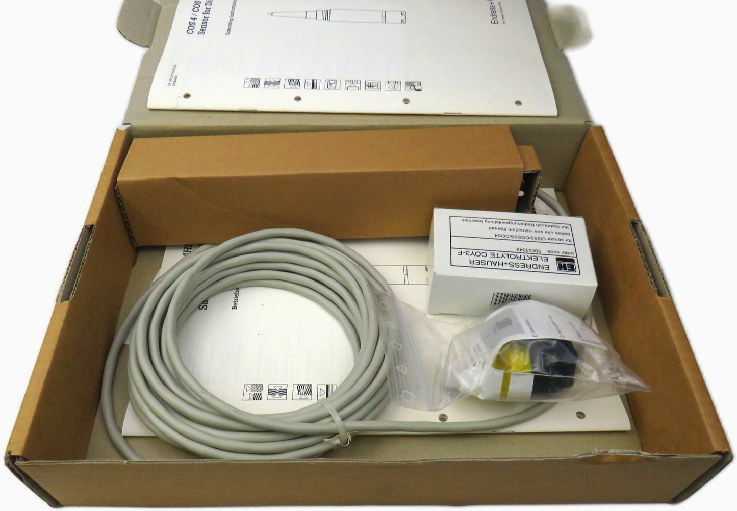 Endress+Hauser  COS4-2 SENSOR FOR DISSOLVED OXYGEN  + COY3-F  COY3-WP    New