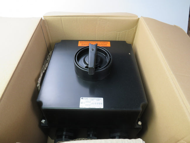 CEAG COOPER GHG2640020R0001 SAFETY SWITCH 264 80A 3 POLE STANDARD    New