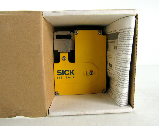 New Sick i15 EM0123 Lock 6034028 Sensor Electro-mechanical safety switch locking