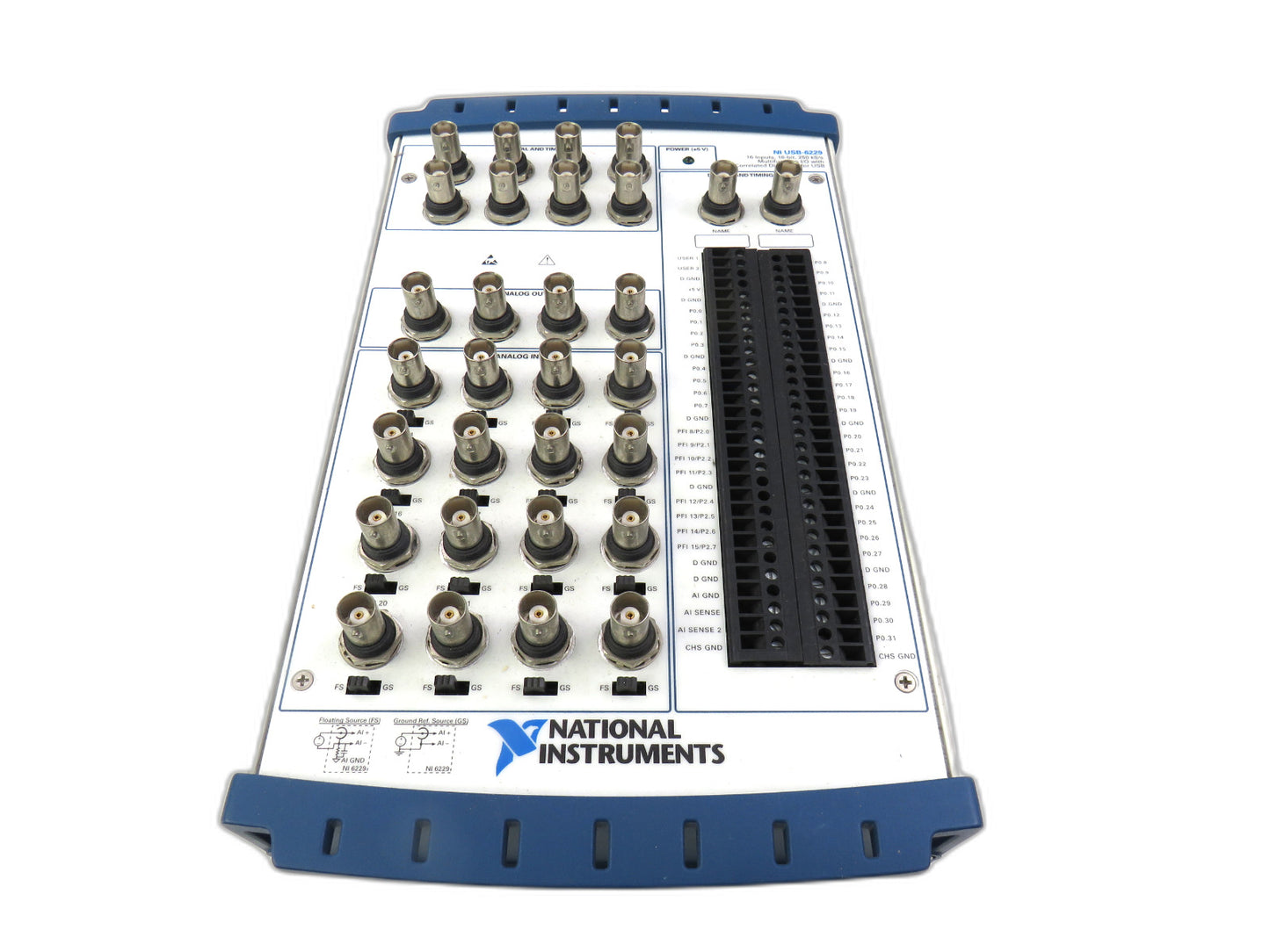 NATIONAL INSTRUMENTS  NI USB-6229 197981B-01L W POWER SUPPLY