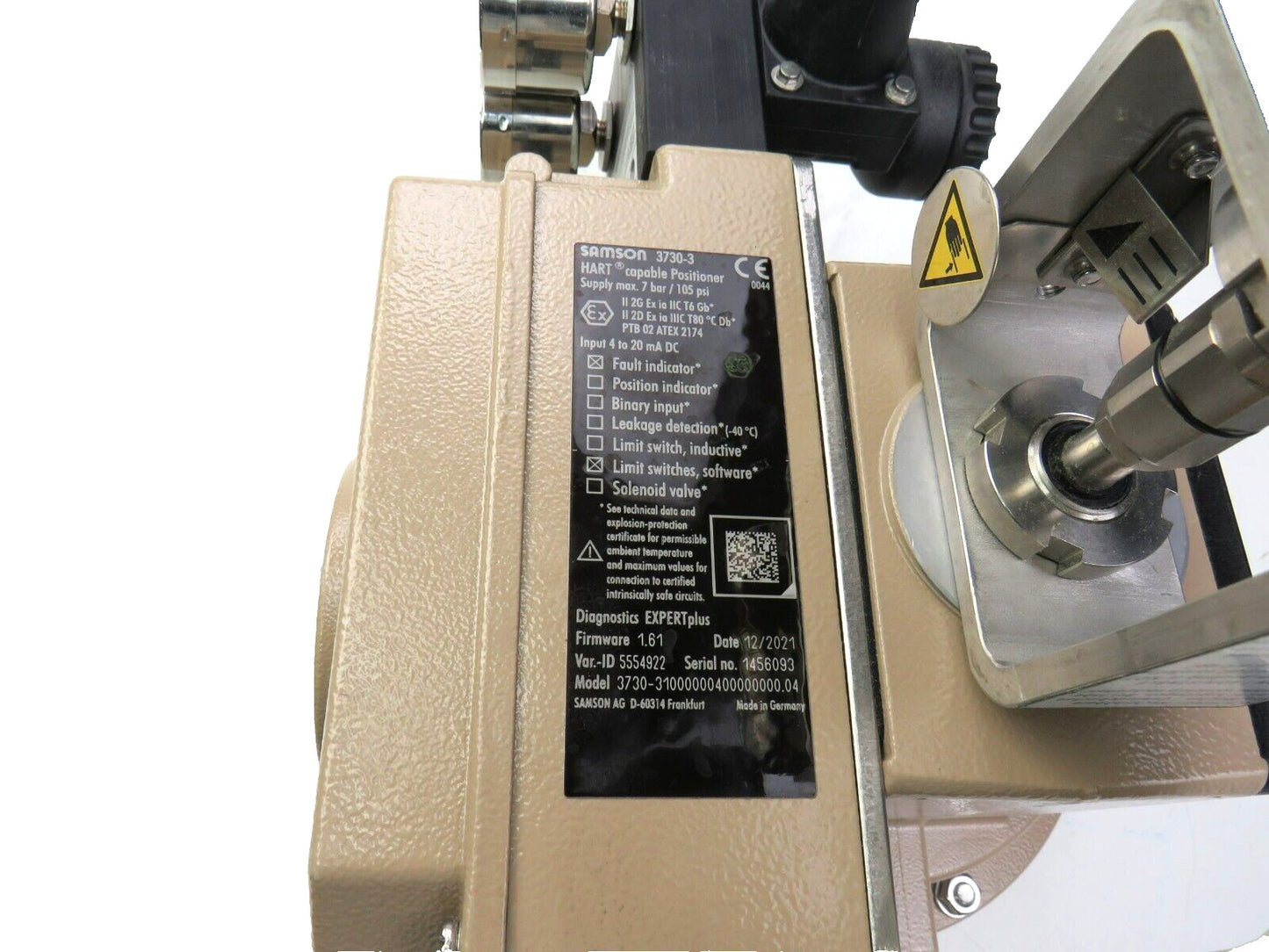 SAMSON  3510-7 3510_007 + 3277 + 3510 +3730-3 + 4708-5352020100000 valve    New