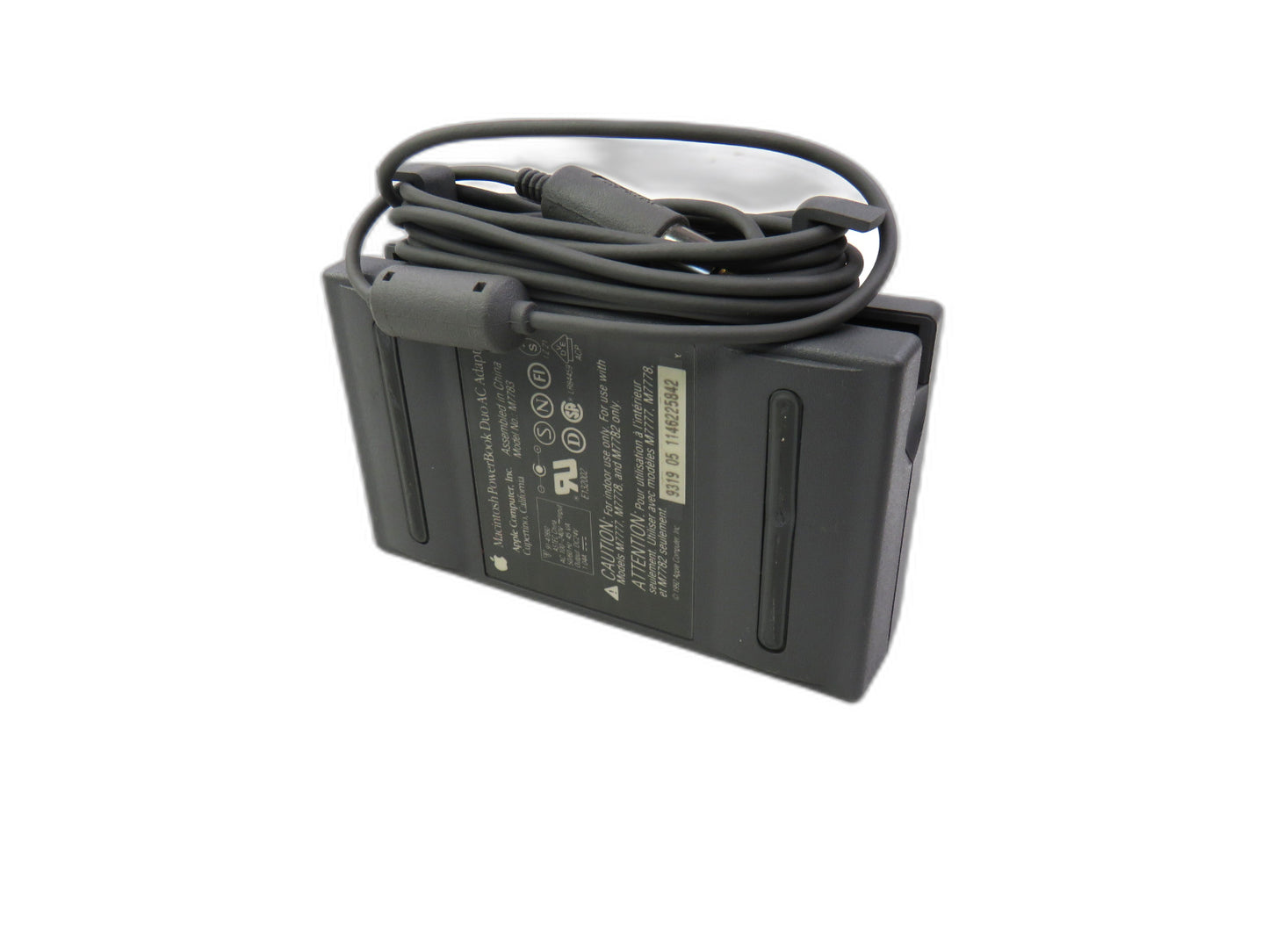 APPLE  M7783 MACINTOSH POWERBOOK DUO AC ADAPTER