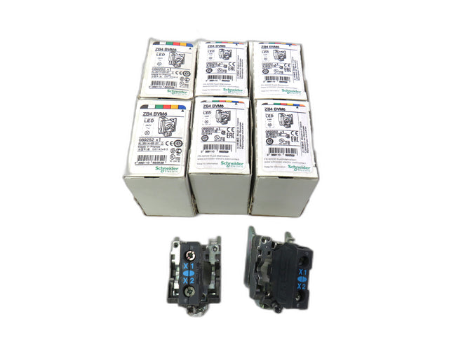 Schneider electric ZB4BVM6  Lot of 8 New