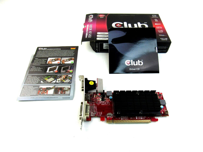 CLUB 3D Radeon HD 5450 Noiseless edition 512 MB DDR3   New