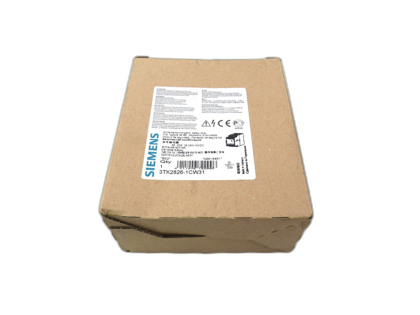 Siemens 3TK2826-1CW31    New