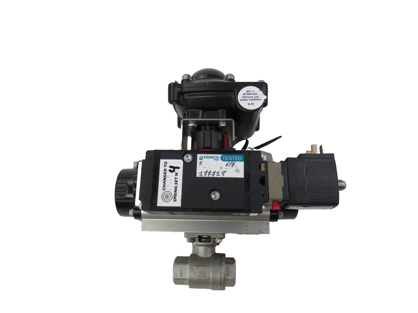 ACTREG EN ISO5211-F04-Y-LD-14 PNEUMATIC ACTUATOR  APL-210 6519 W 6,0 00131421