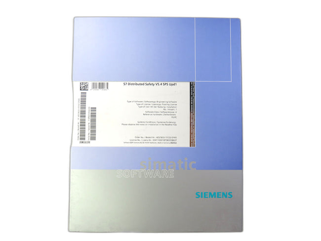SIEMENS  6ES7833-1FC02-0YA5 7 Distributed Safety V5.4 Programming Tool   New