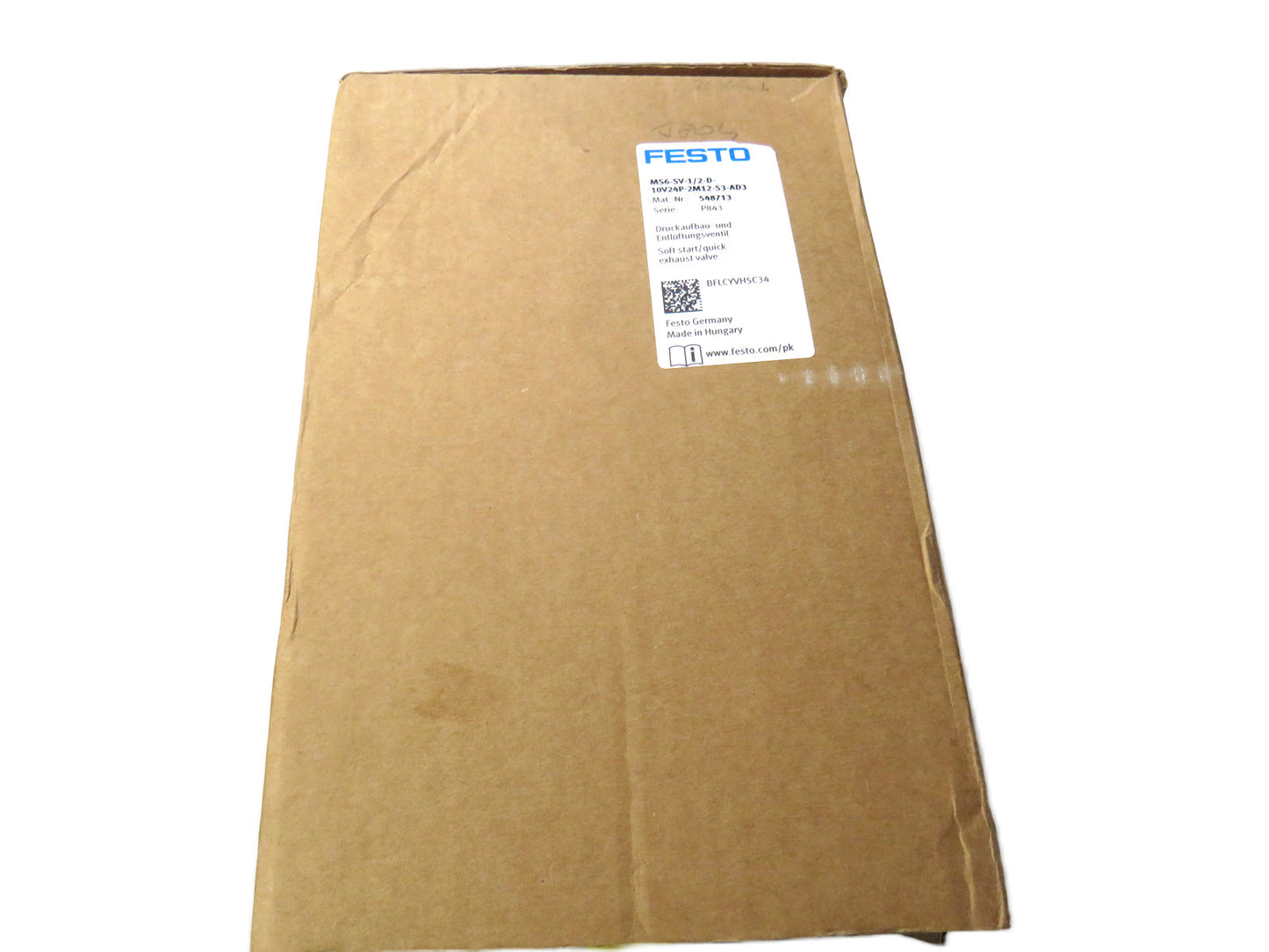 FESTO  548713 MS6-1/2-D-10V24P-2M12-S3-AD3    New