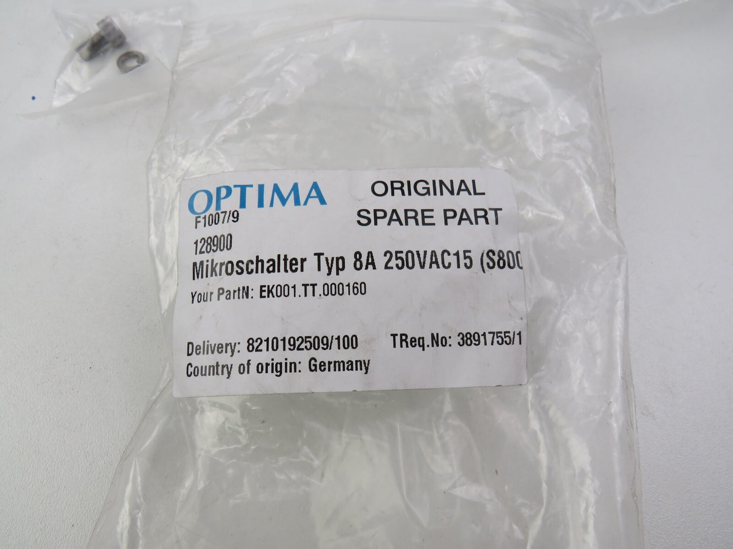 SCHALTBAU  S800 B S800B   New