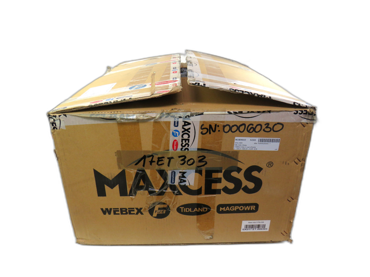 MAXCESS FIFE NW-6400210 FIFE-500 WEB GUIDING SYSTEM SIZE=3 L=300 F=400      New