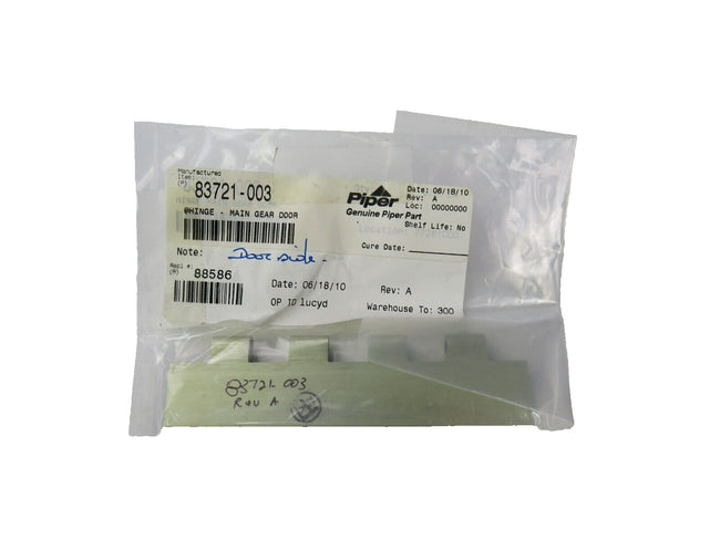 PIPER 83721-003 PA46-310P Main Gear Door Hinge    New
