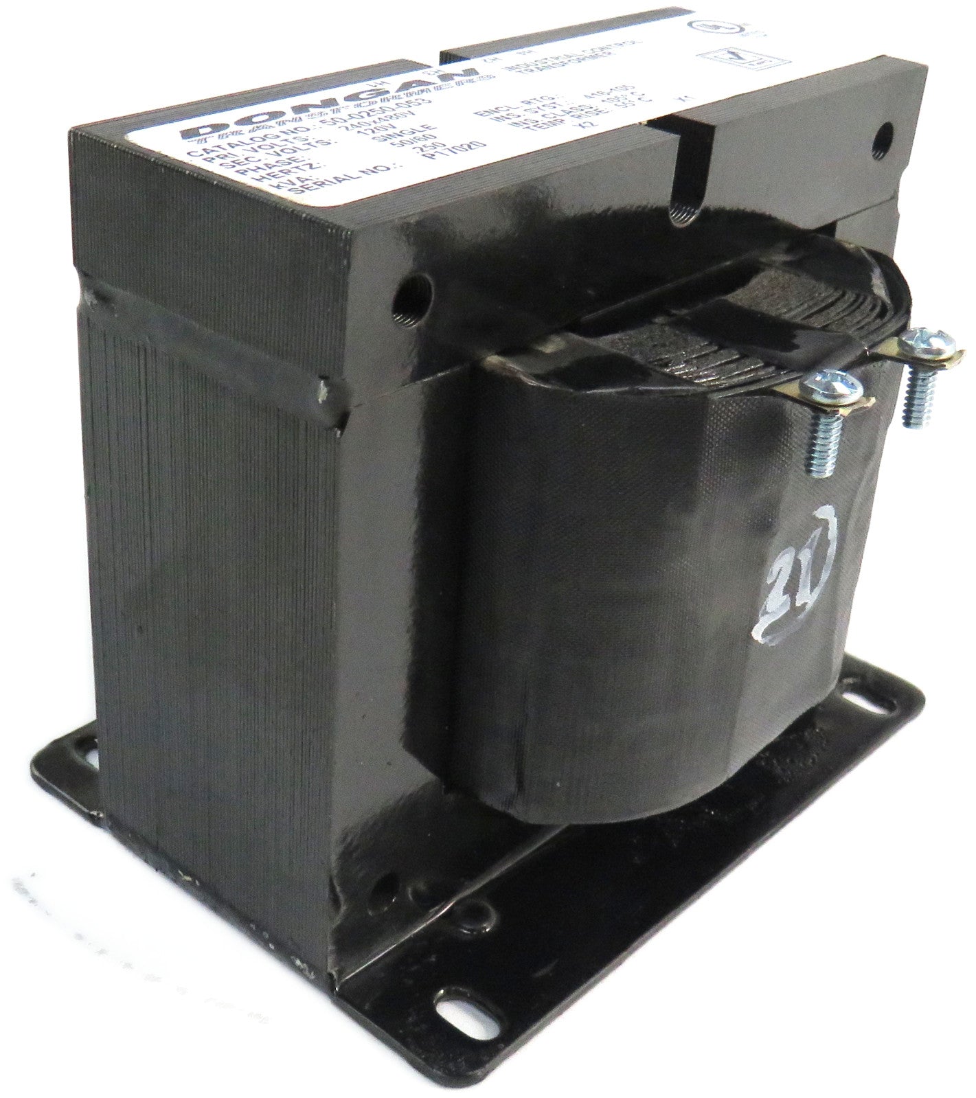 DONGAN 50-0250-053 250KVA 240X480V 1PH INDUSTRIAL CONTROL TRANSFORMER    New