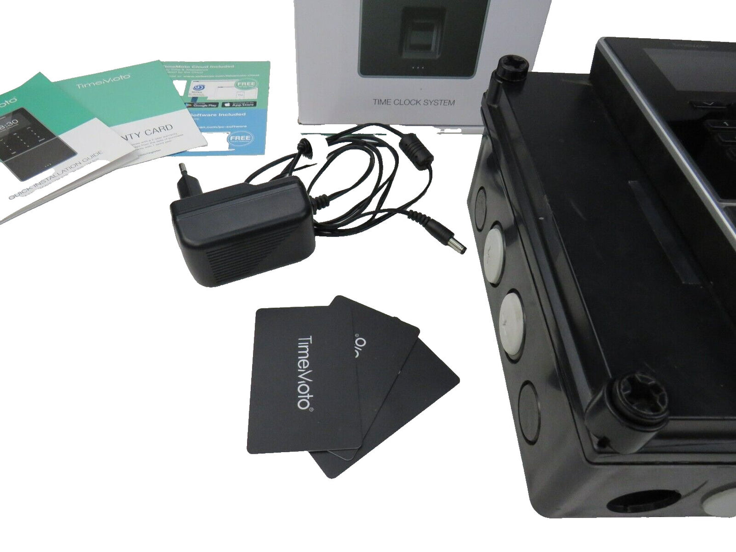 Timemoto  TM-626  Employee Time Clock (Fingerprint/RFID Badge /PIN)