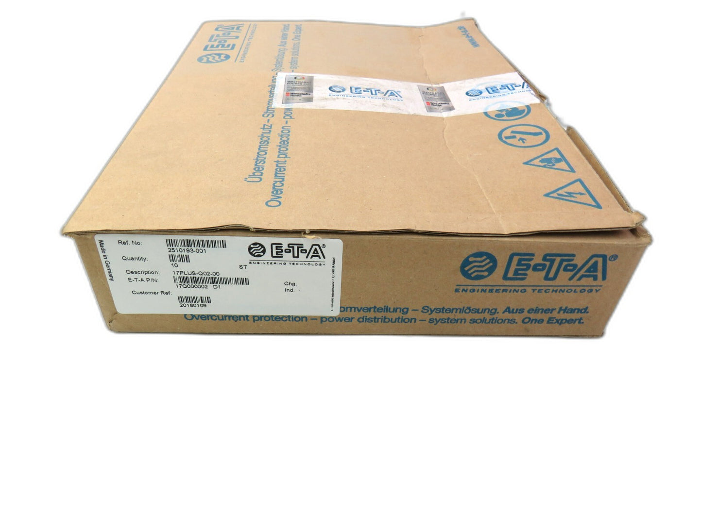 E-T-A ETA 17PLUS-Q02-00  Lot of 10 New