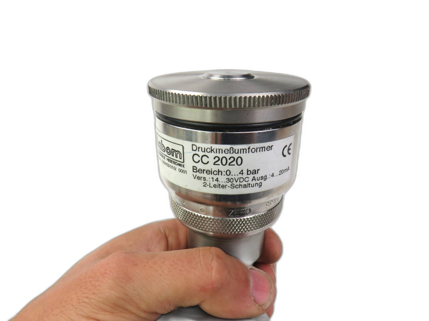 LABOM CC2020 +  1.4571 METER  pressure gauge   New