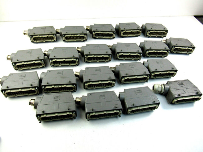 Harting Han 24 E-M connector male  Lot of 20