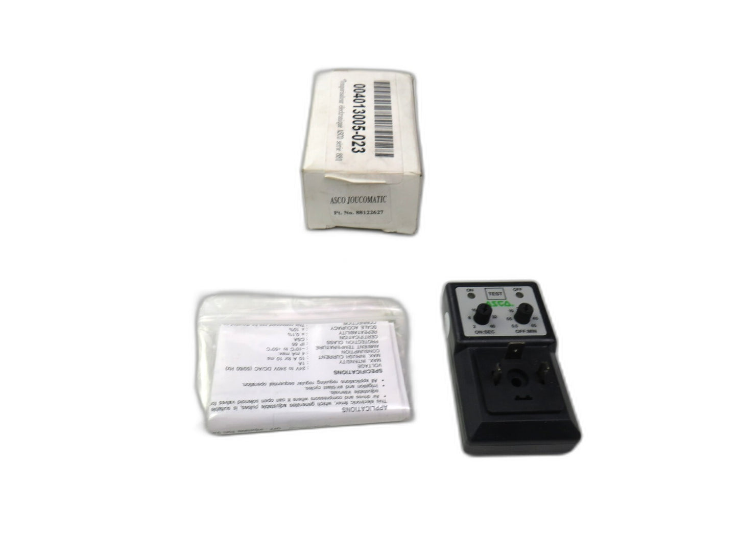 Asco 88122627 881 electronic timer 881 22 627     New