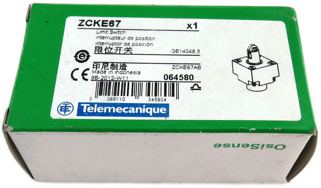 Schneider ZCKE67 LIMIT SWITCH     New