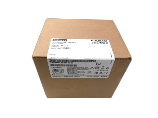 SIEMENS 6GK5213-3BB00-2AB2 ELECTRICAL SWITCH MODULE SCALANCE XB213-3    New