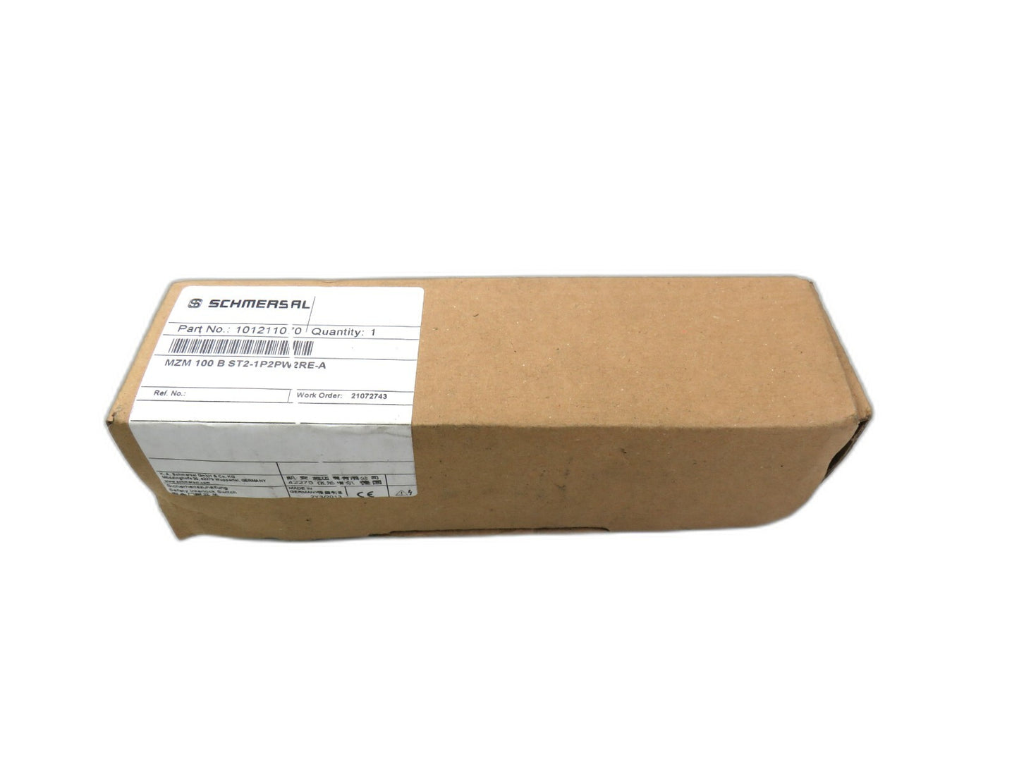 SCHMERSAL 101211070 NZM 100 B ST2-1P2PW2RE-A    New