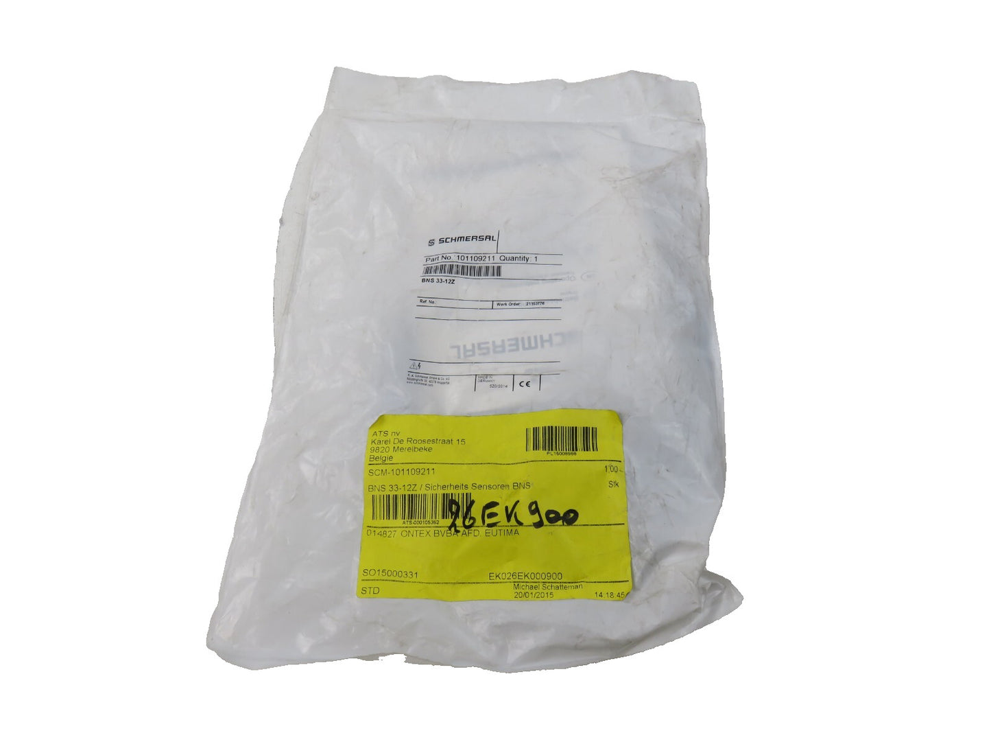 SCHMERSAL  BNS33-12Z BNS 33-12Z 101109211    New