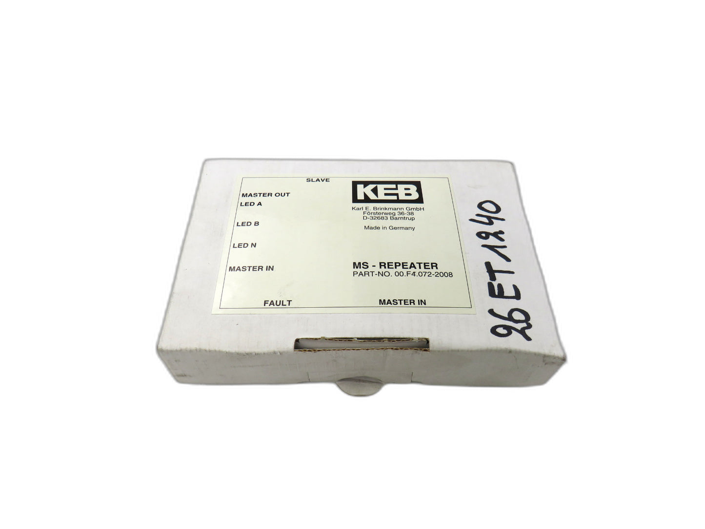 KEB 00.F4.072-2008 MS REPEATER   New
