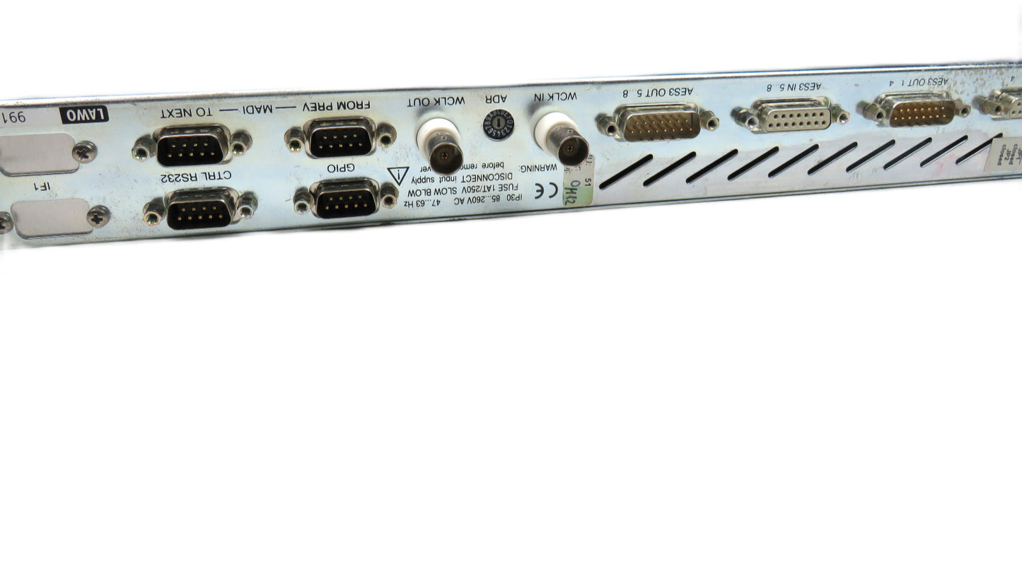 LAWO  AES3 INPUT/OUTPUT