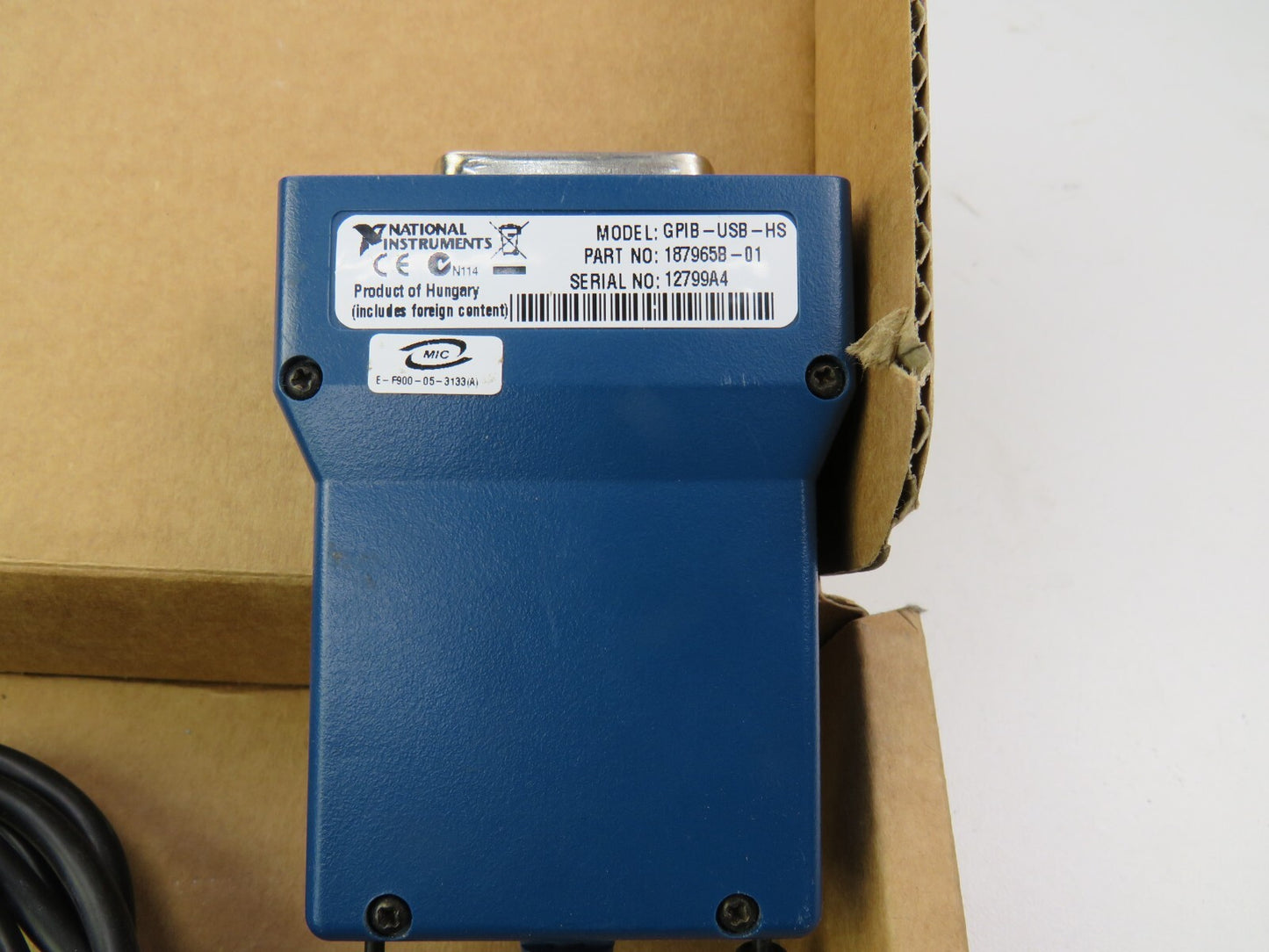 NATIONAL INSTRUMENTS  GPIB-USB-HS    New