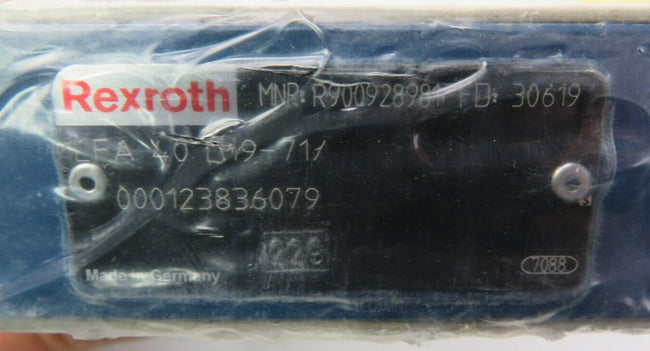 REXROTH BOSCH R900928981 LOGIC COVER LFA 40 D19-71    New